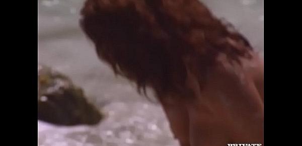  Erika Bella, Busty Redheaded Fucking in a Tropical Beach